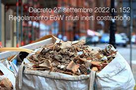 Nuovo decreto End of Waste Inerti: rifiuti da costruzione e demolizione